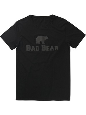 Bad Bear 19.01.07.002 Erkek T-Shirt  Siyah