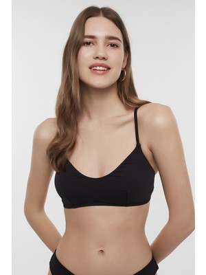 Penti Siyah Clean Bra Bikini Üstü