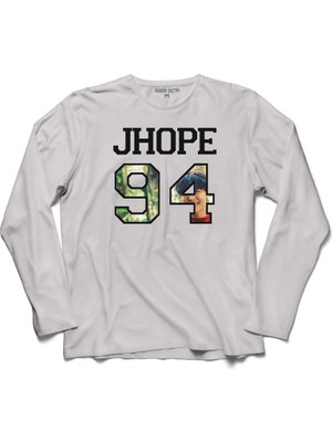 Kendim Seçtim Bts Bangtan Boys J Hope 95 1995 J-Hope Jımın Uzun Kollu Sweatshirt