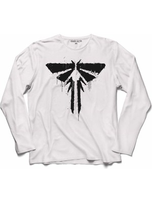 Kendim Seçtim Fırefıles Logo Naughty Dog Look For The Lıght 2 Uzun Kollu Sweatshirt