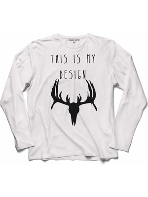 Kendim Seçtim Hannıbal This Is My Desıgn Tasarım Uzun Kollu Sweatshirt