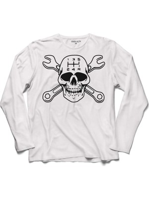 Kendim Seçtim Igen Szerelo Az Ügyes Kuru Kafa Anahtar Vites Uzun Kollu Sweatshirt