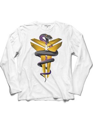 Kendim Seçtim Kobe Bryant Black Mamba Basketball 3 Uzun Kollu Sweatshirt