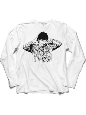 Kendim Seçtim Leo Lıonel Messı 10 Numara Barcelona Uzun Kollu Sweatshirt