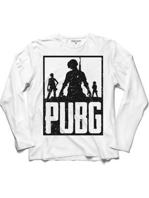 Kendim Seçtim Pubg Playerunknown'S Battlegrounds Uzun Kollu Sweatshirt
