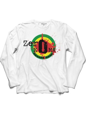 Kendim Seçtim Raggae Music Zero Koma Bob Marley Uzun Kollu Sweatshirt