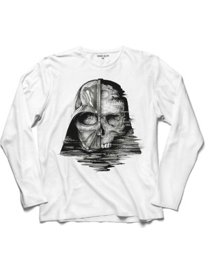 Kendim Seçtim Star Wars Super Vader Bros Yıldız Savaşları 4 Uzun Kollu Sweatshirt