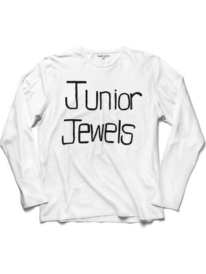 Kendim Seçtim Junıor Jewels Taylor Swıft'S Logo Uzun Kollu Sweatshirt