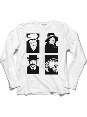 Kendim Seçtim Peaky Blinders A Little Bit Of Tommy Shelby 3 Uzun Kollu Sweatshirt