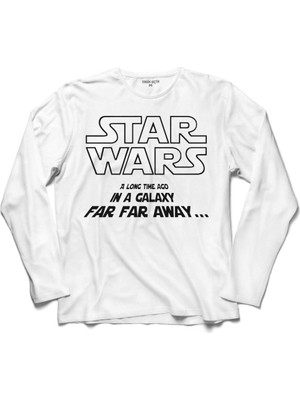 Kendim Seçtim Star Wars Uzun Kollu Sweatshirt