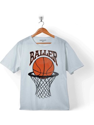 Kendim Seçtim Baller Basketball Basketbol Nba Basketçi Üçlük Çocuk T-Shirt