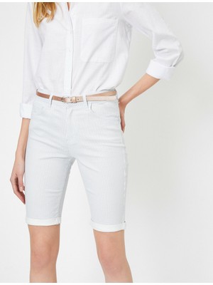 Koton Cep Detayli Bermuda Şort