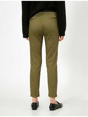 Koton Kadın Cep Detaylı Basic Pantolon