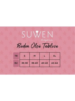 Suwen 3'lü Paket Yüksek Bel Slip Külot  - Ekru - Vizon - Pembe L