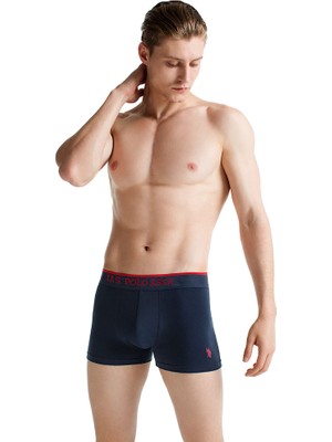 U.S. Polo Assn. 80097 3'lü Likralı Erkek Boxer