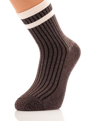 Miorre 3'lü Kadın Simli Çorap