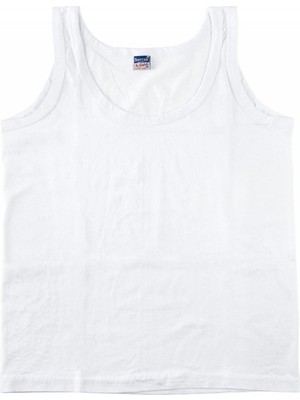 Berrak Erkek Çocuk Pamuklu Ribana Askılı Atlet 6'lı Paket