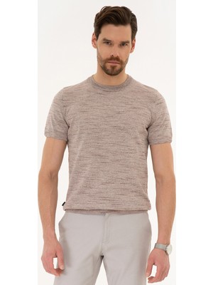 Pierre Cardin Erkek Triko T-Shirt 50222983-Vr026