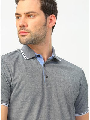 Fabrika Comfort Erkek Siyah Polo Yaka T-Shirt