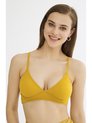 Penti Yağ Yeşili Basic Bralette Bikini Üstü