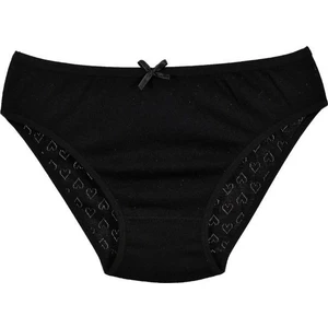 6'lı paket Jakarlı Kalp Desenli Kadın Bikini Külot 200