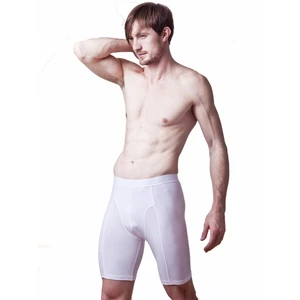 1150 Erkek Likralı Uzun Boxer
