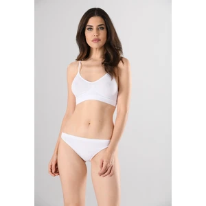 Miss Fit Ince Askılı 1315 Sıfır Kol Örme Seamless Dikişsiz Basic Kadın Büstiyer