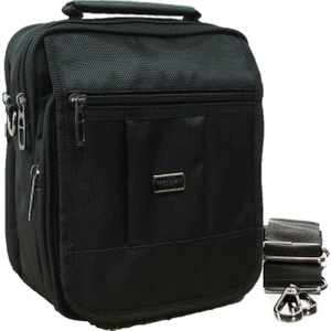 Erkek El Çantası Ergonomik Tasarım Cepli 150SIYAH 24X20X13