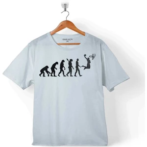 Kendim Seçtim Evolution Human Evrim İnsan Maymun Basketbol Çocuk T-Shirt