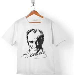 Kendim Seçtim Mustafa Kemal Atatürk İmzası İmza 10 Kasım 2 Çocuk T-Shirt
