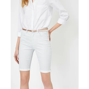 Cep Detayli Bermuda Şort