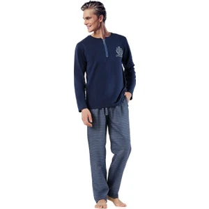 Prussian Blue Erkek Pijama Takımı