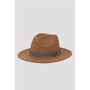 Erkek Taba Fötr Şapka