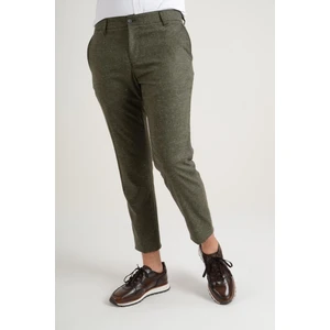 Luppo Club Keten Slim Fit Yeşil Erkek Pantolon