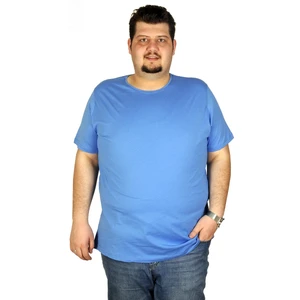 Büyük Beden Erkek Tshirt Bisiklet Yaka Basic 20031 Saks