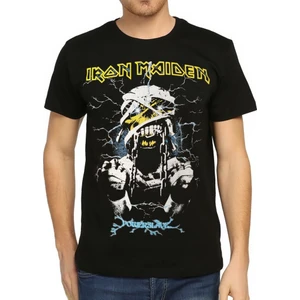 Bant Giyim - Iron Maiden Powerslave Siyah Erkek Tişört