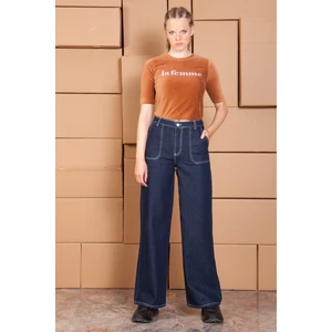 Katht Denim İspanyol Paça Jean Kot Pantolon 160405-1
