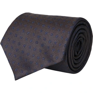 ALTINYILDIZ CLASSICS Erkek Kahverengi-lacivert Desenli Nano Kravat