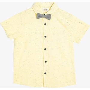 Erkek Çocuk Cep Detaylı Gömlek