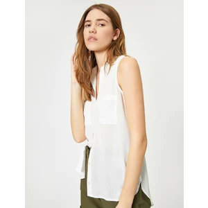 Kadın Kolsuz Gömlek