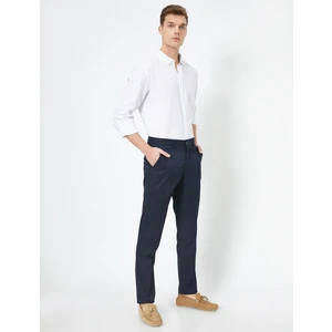 Erkek Normal Bel Cep Detaylı Pantolon