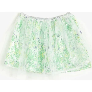 Kız Çocuk Tül Detaylı Etek