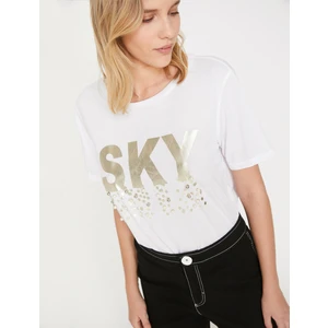 Kadın Yazılı Baskılı T-Shirt