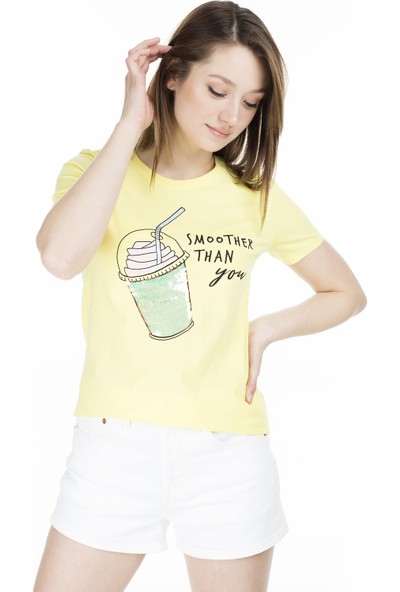 Only Kadın Limelight T-Shirt
