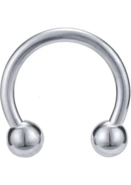 316L Cerrahi Çelik 10 mm Top Uçlu Septum Piercing