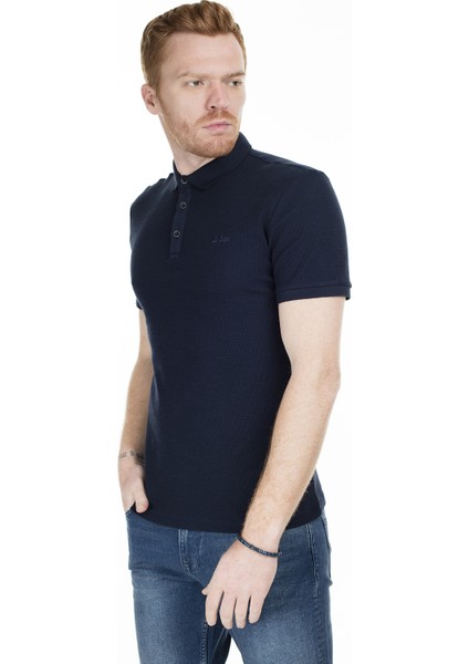 242051 Tyleen Lacivert ErkekPolo T-Shirt