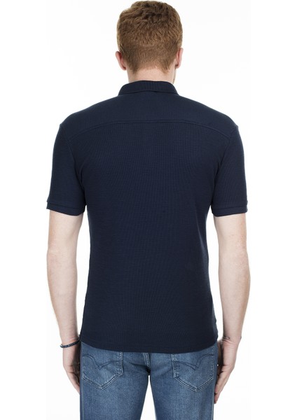 242051 Tyleen Lacivert ErkekPolo T-Shirt