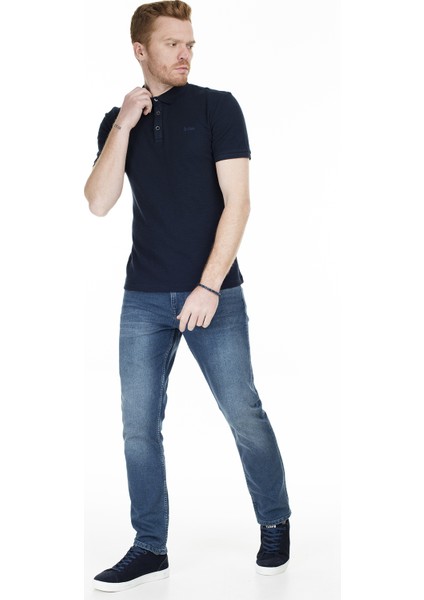 242051 Tyleen Lacivert ErkekPolo T-Shirt