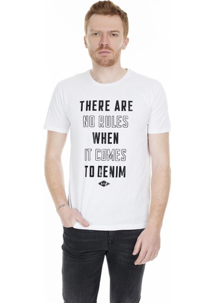 Baskılı Bisiklet Yaka Erkek T-Shirt 202 Lcm 242065 1101 modelleri