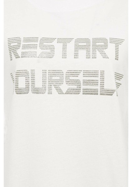 Slogan Baskılı Oversize Fit Tişört R0652AZ20SM modelleri